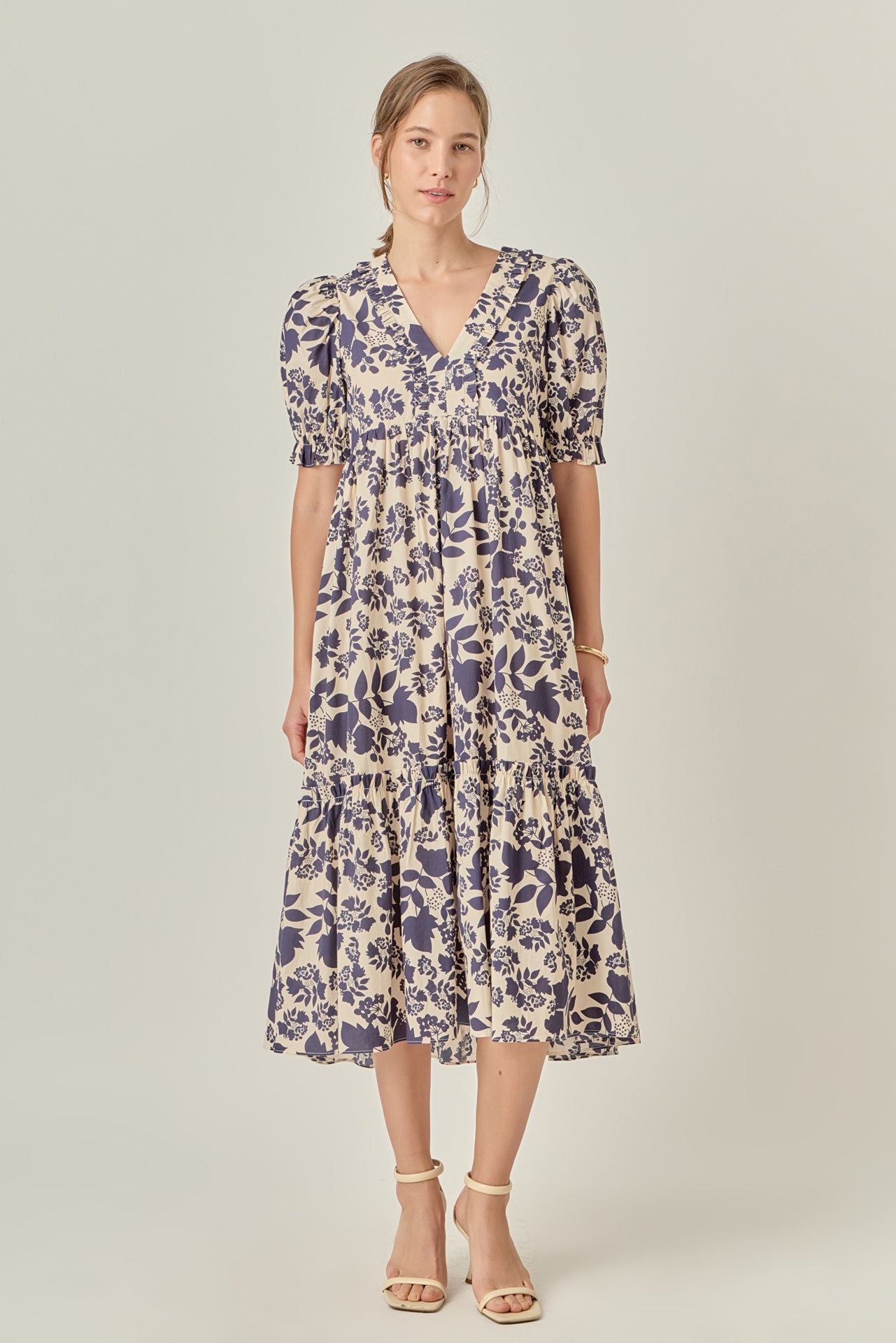 Ric Rac Midi Dress English Factory Ric Rac Midi Dress English Factory