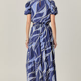Printed Maxi Skirt