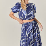 Printed Maxi Skirt