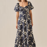 Noir Flora Dress