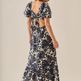 Noir Flora Dress
