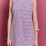 Marina Crochet Lace Mini Dress