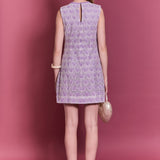 Marina Crochet Lace Mini Dress