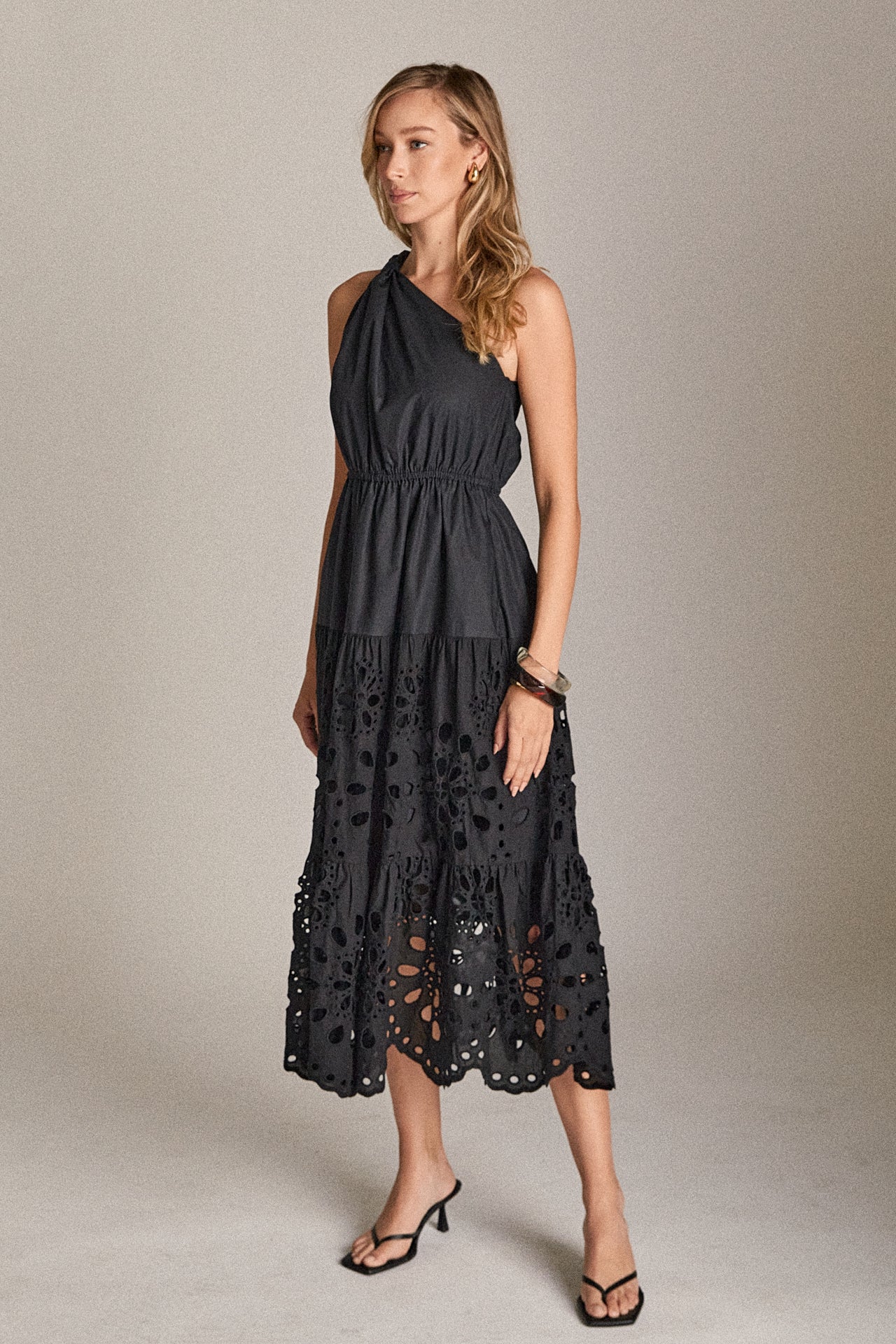 laser cut dress English Factory