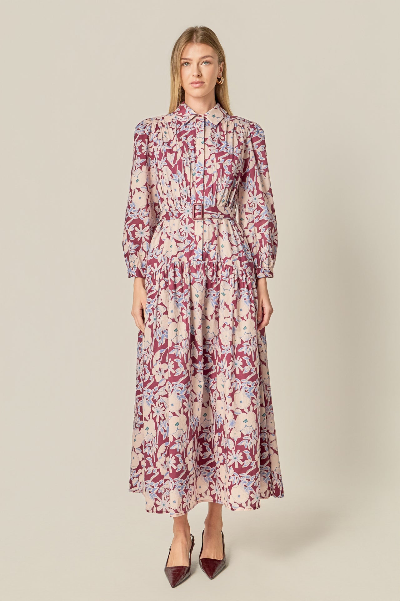 Embroidered Lace Midi Dress English Factory Embroidered Lace Midi Dress English Factory