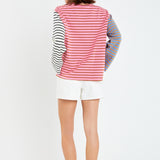 Buttoned Denim Shorts
