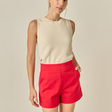 High Waisted Mini Shorts