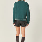Knit Bomber Jacket