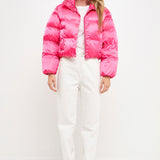 Puffer Cropped Jacket