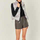 Puffer Cropped Vest- Doesn't read the inventory