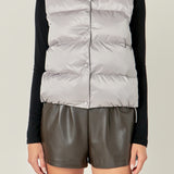 Puffer Cropped Vest- Doesn't read the inventory