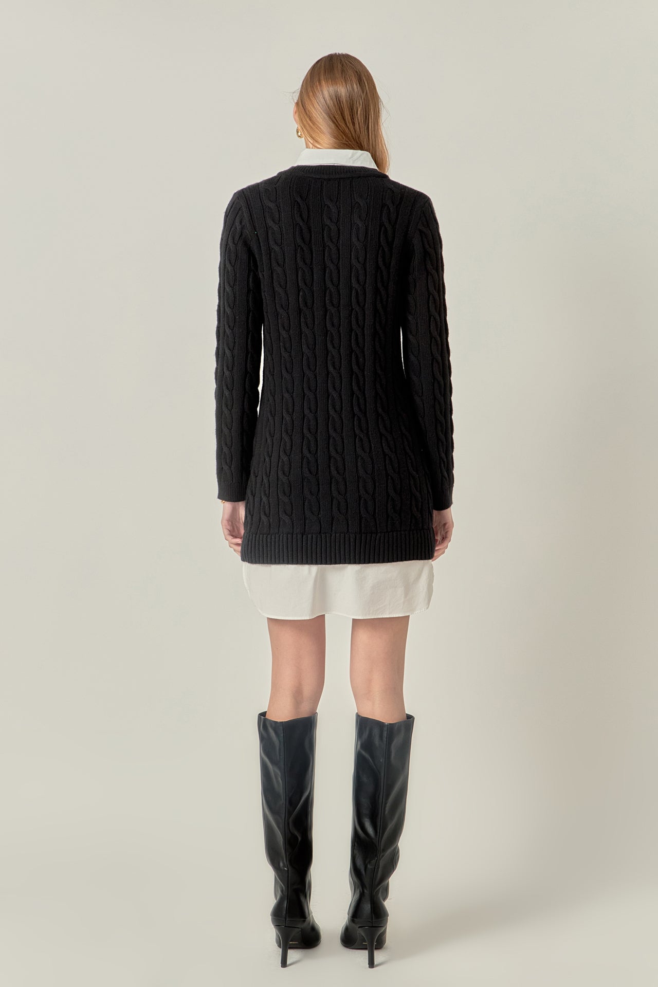 lace up cable knit mixed media off shoulder dress MISSGUIDED Cable Knit Off Shoulder Maxi Sweater Dress ChristmasMISSGUIDED