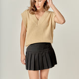 Oversized Sweater Vest