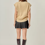 Oversized Sweater Vest