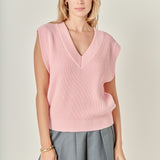 Oversized Sweater Vest