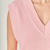 Oversized Sweater Vest