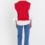 Oversized Sweater Vest
