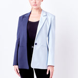Color Block Blazer