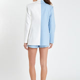 Color Block Blazer