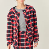 Plaid Boucle Jacket