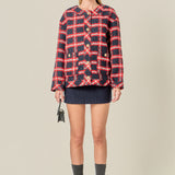 Plaid Boucle Jacket