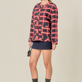 Plaid Boucle Jacket
