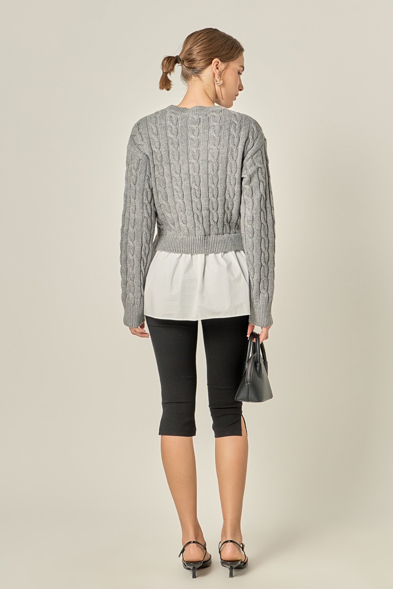 Mixed Media Sweater – English Factory