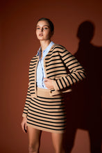 Load image into Gallery viewer, Knit Striped Mini Skirt
