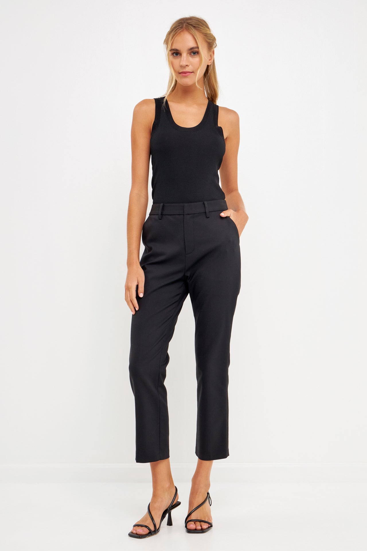 Slim Cigarette Trousers