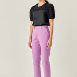 Slim Cigarette Trousers