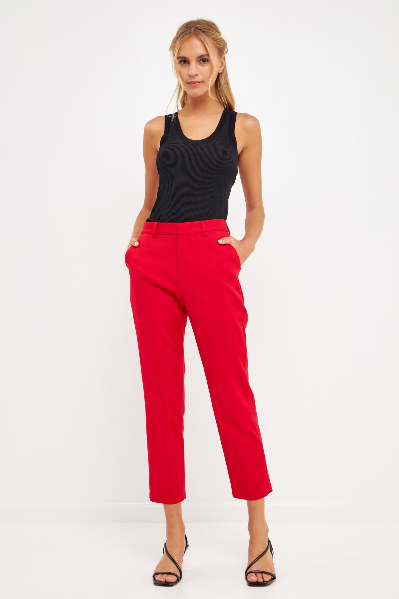 Slim Cigarette Trousers