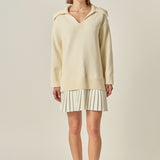 Layered Sweater Dress