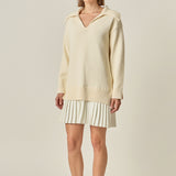 Layered Sweater Dress