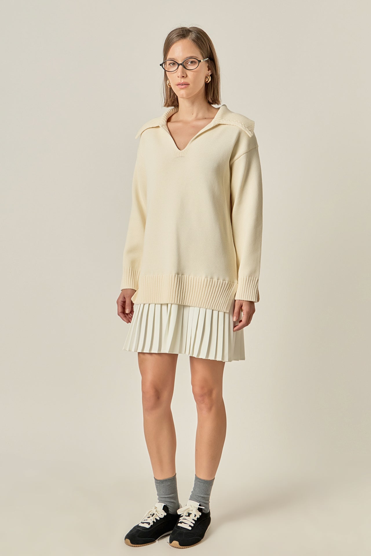 Layered Sweater Dress Layered Sweater Dress