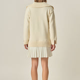 Layered Sweater Dress