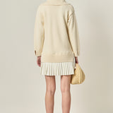 Layered Sweater Dress