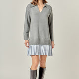 Layered Sweater Dress