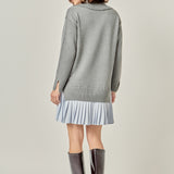 Layered Sweater Dress