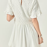 Mixed Media Lace Dress