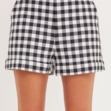 Gingham Shorts