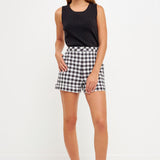 Gingham Shorts