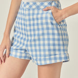 Gingham Shorts
