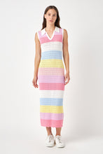 Load image into Gallery viewer, Crochet Knit Maxi Dress
