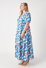 Load image into Gallery viewer, Floral Puff Sleeve Midi Dress
