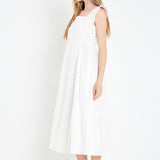 Eyelet Maxi Dress