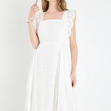 Eyelet Maxi Dress