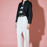 Bow Poplin Shirt