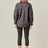 Bow Poplin Shirt