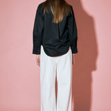 Bow Poplin Shirt