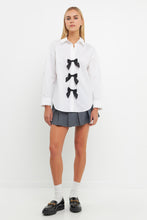 Load image into Gallery viewer, Bow Poplin Shirt
